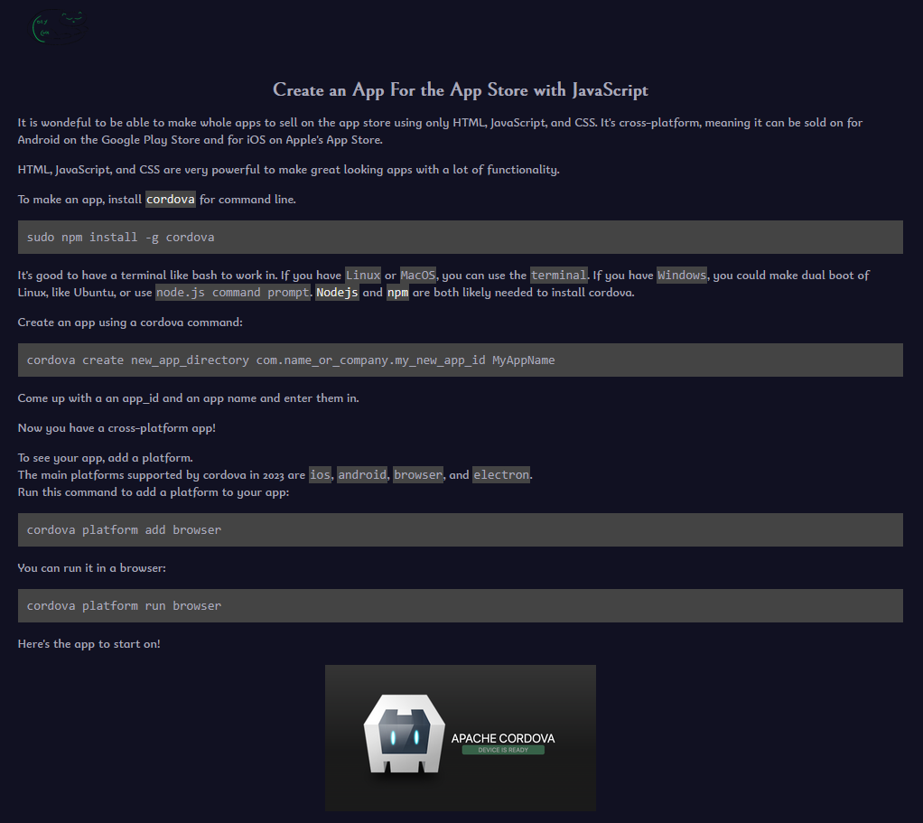 cozycode website photo